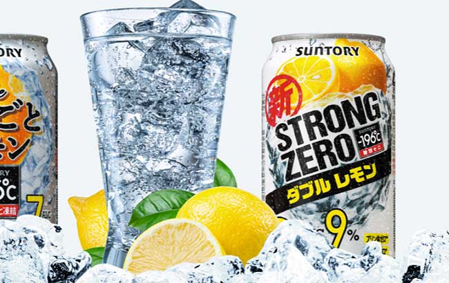 Suntory-Strong-Zero RTDs