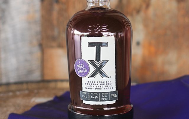 TX Texas Straight Bourbon whiskey