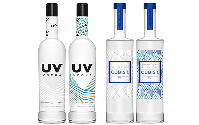 UV Vodka and Cubist Vodka