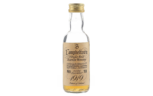 Springbank 1919 whisky miniature