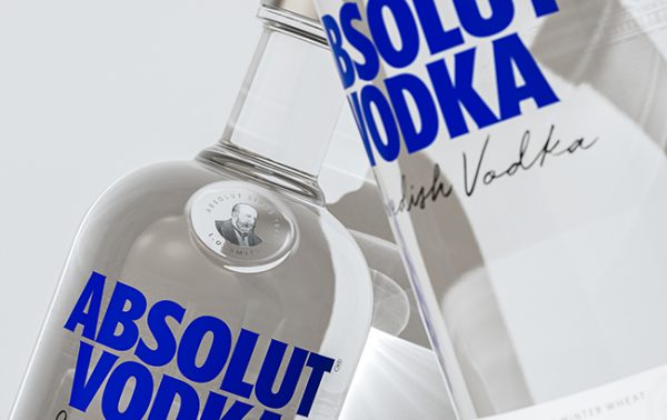 Absolut unveils bottle redesign