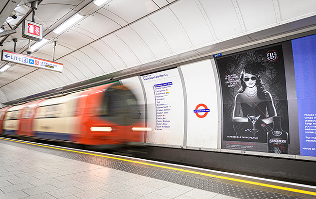 Brockmans gin underground campaign