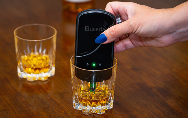 Eluceda's whisky authentication device