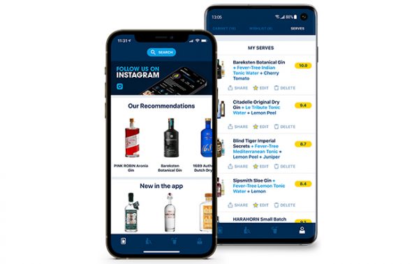 Ginferno app adds Sipsmith to platform