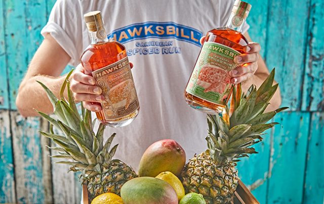The two new Hawksbill Rum expressions: Mango and Pineapple