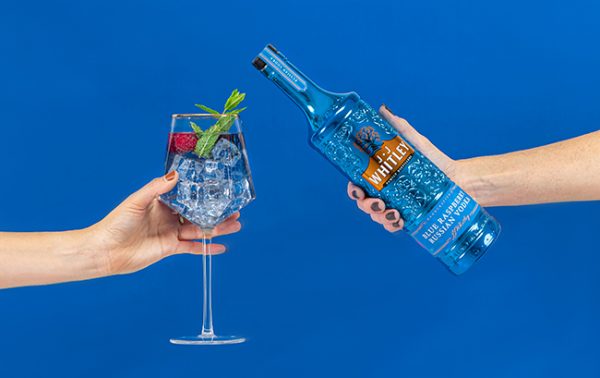 JJ Whitley unveils blue raspberry vodka