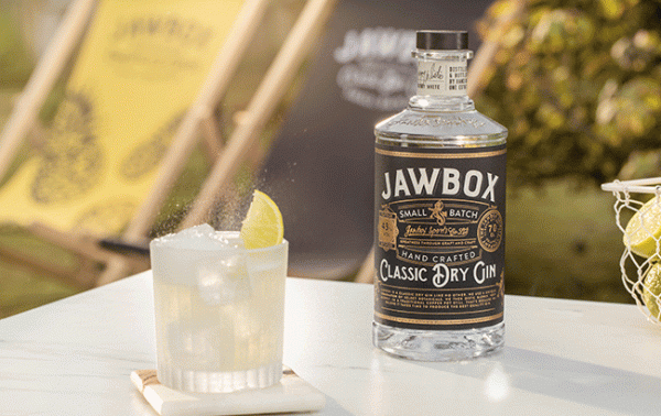 Jawbox Gin debuts in travel retail