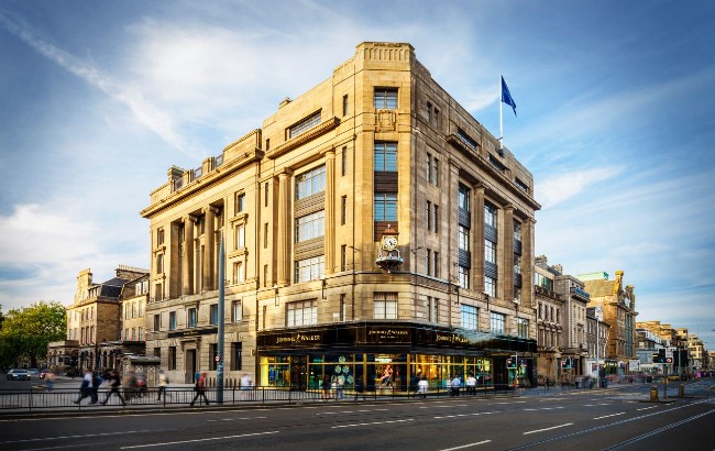 Johnnie Walker Princes Street in Edinburgh, Scotland