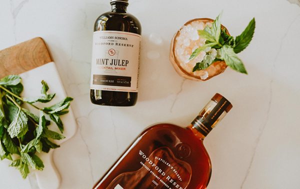Woodford Reserve creates cocktail mixers with Williams Sonoma