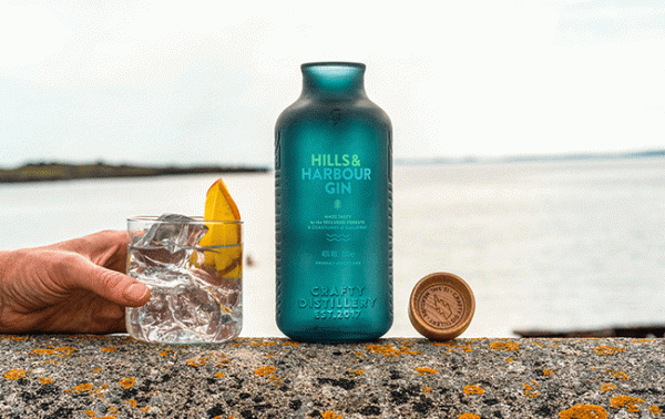 Hills & Harbour Gin revamps bottle design