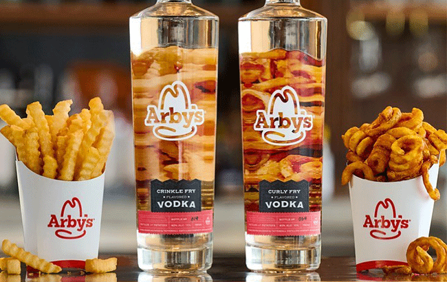 Arby's vodka and fries