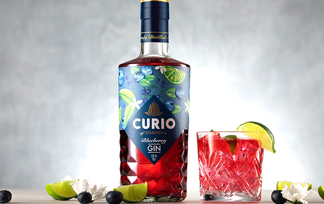 Curio Spirits Blueberry Gin