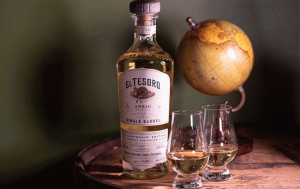 El Tesoro debuts Laphroaig-finished Tequila