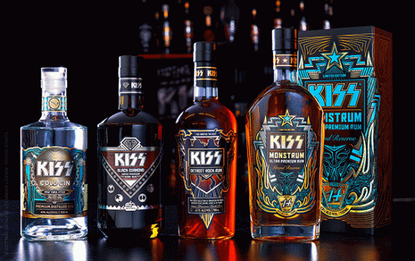 Kiss brings spirits range to US