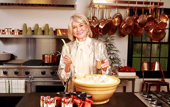 Martha Stewart ad