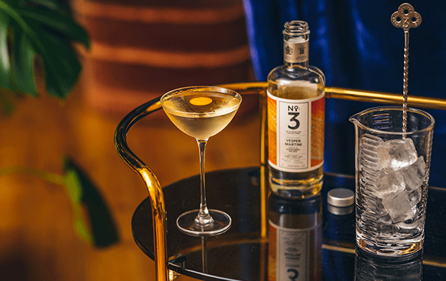 This Vesper Martini RTD won the top award in our tasting