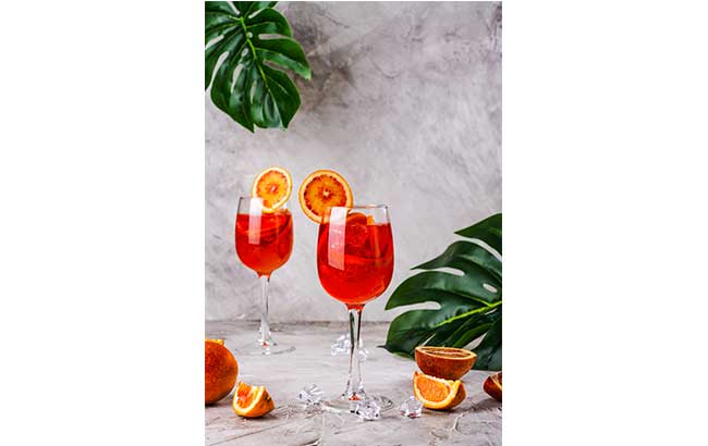 Spritz cocktail