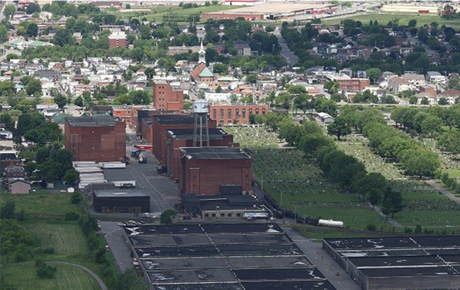 Diageo distillery in Quebec