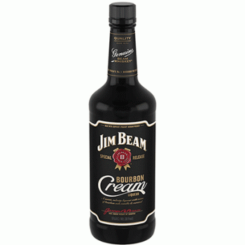 Jim Beam Bourbon Cream bottle