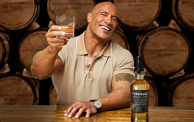 Dwayne Johnson and Teremana Tequila