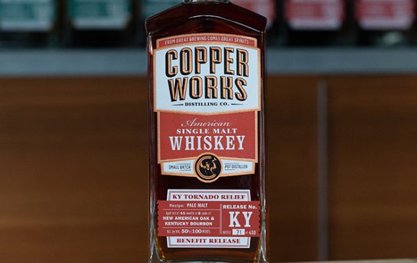 Copperworks single malt supports tornado victims