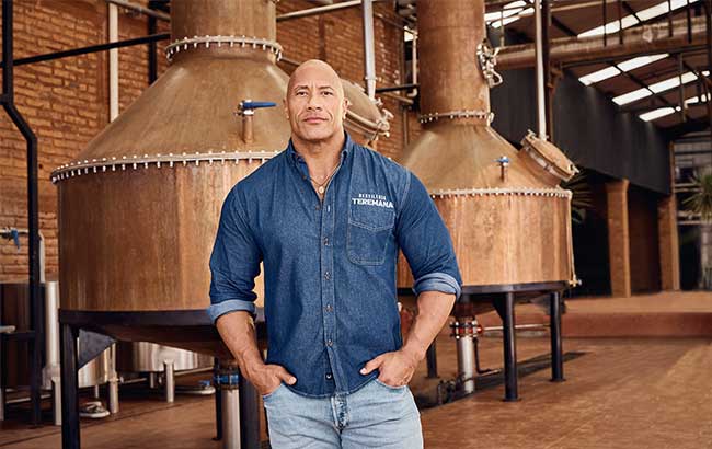 Dwayne Johnson, co-founder of Teremana Tequila