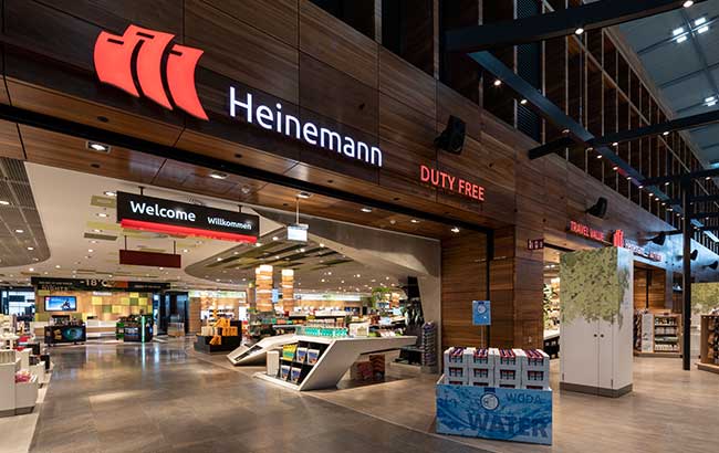 Heinemann in travel retail