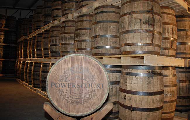 Powerscourt Distillery in July