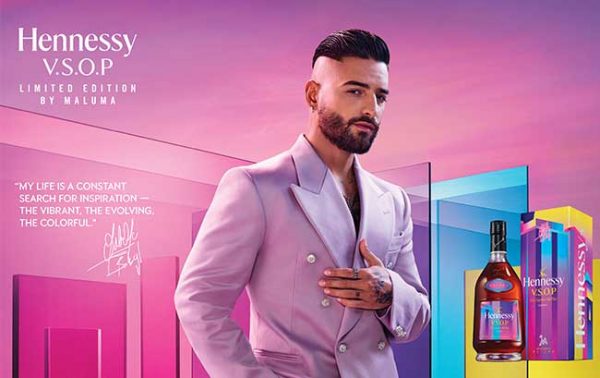 Hennessy debuts VSOP bottling with Maluma