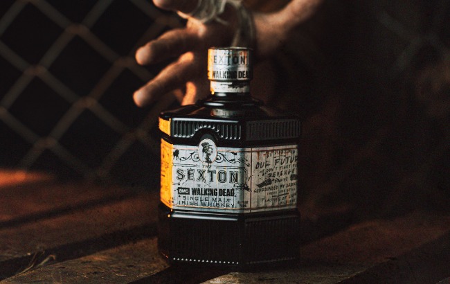 The Sexton's Walking Dead bottle