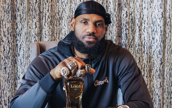 Lebron James unveils new Lobos 1707 bottle