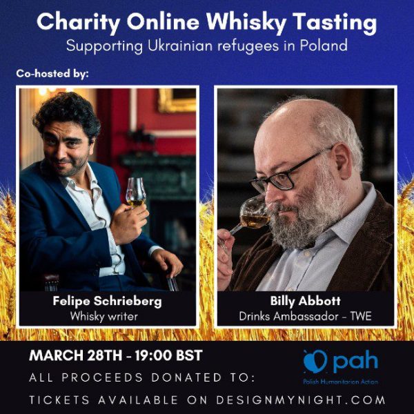 Charity whisky tasting backs Ukrainian refugees