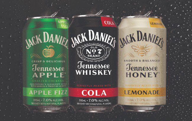 Jack Daniel's canned cocktails