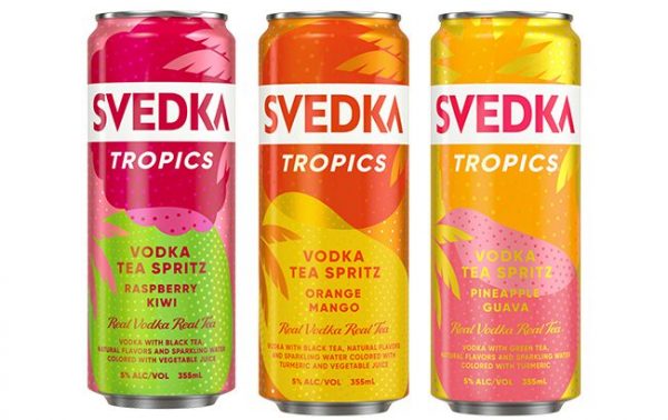 Svedka vodka unveils tea-infused hard seltzer line