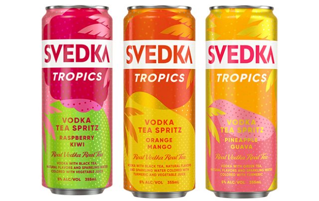 Svedka Tropics Tea Spritz