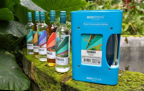 Takamaka Rum partners with Ecospirits