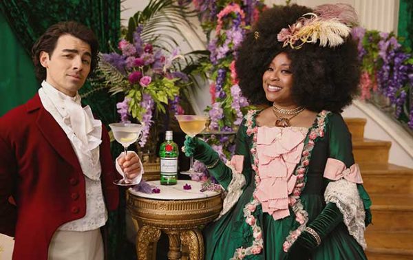 Bridgerton teams up with Tanqueray