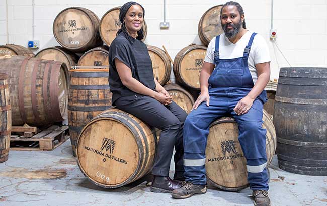 Matugga Distillery co-founders