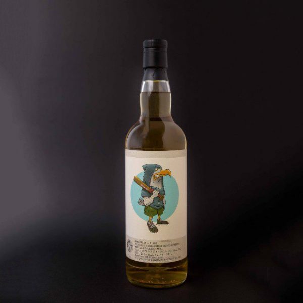 Cut Your Wolf Loose bottles Aberfeldy whisky