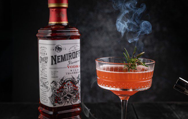 Nemiroff Vodka cocktail