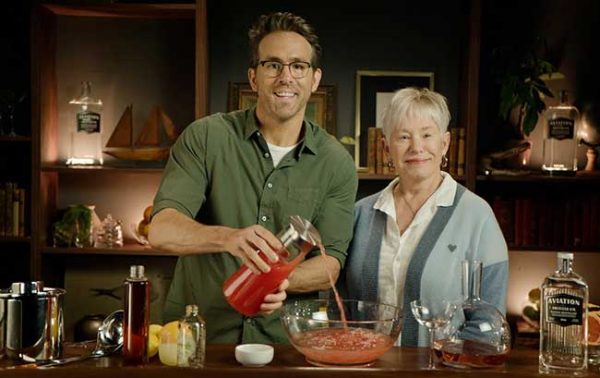 Ryan Reynolds and his mum star in Aviation ad