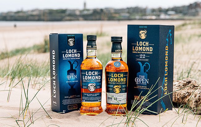 Loch Lomond The Open whiskies