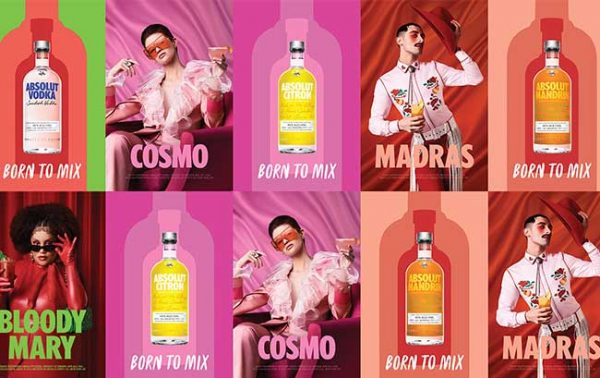 Absolut unveils global cocktail campaign