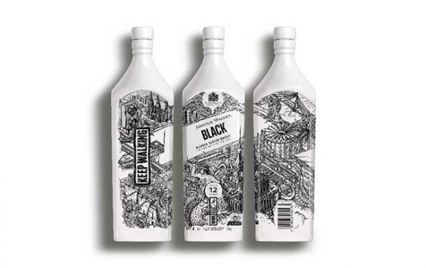 Johnnie Walker releases Black Label with Air-Ink