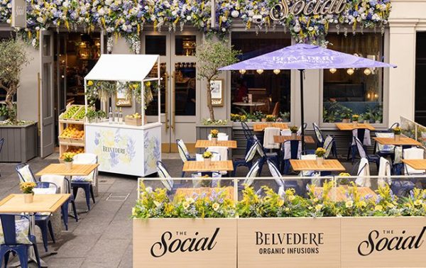 Belvedere goes al fresco with pop-up terraces