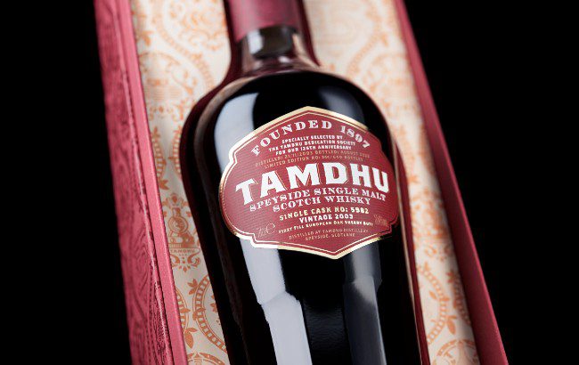 Tamdhu Dedication Society whisky