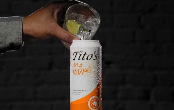 Tito’s launches empty refillable can