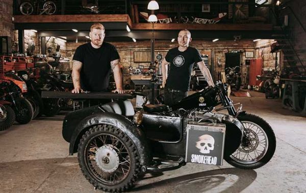 Smokehead creates touring motorcycle bar