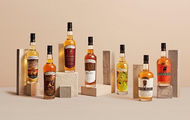 Compass Box core range