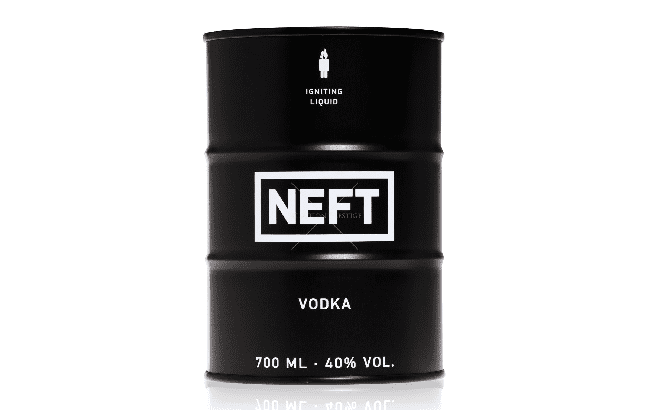 Neft Vodka barrels